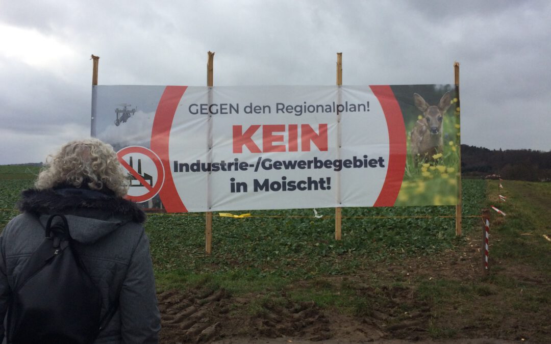 Ortstermin mit Bamberger und Waßmuth