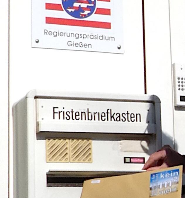 Stellungnahme der BI fristgerecht eingereicht