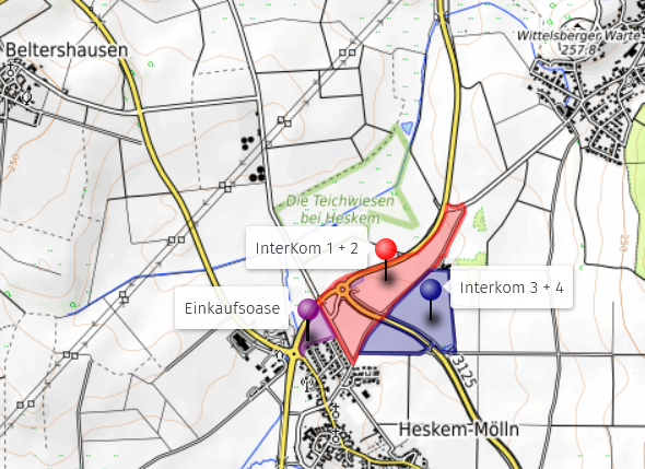 BI-Gründung gegen InterKom 3 und 4 in Heskem